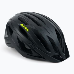 Kask rowerowy Alpina Parana black/ neon yellow matte
