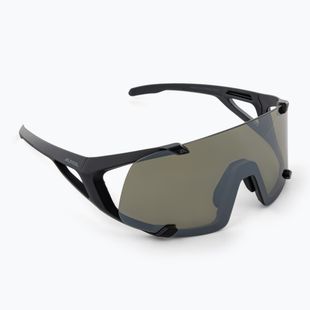 Okulary przeciwsłoneczne Alpina Hawkeye Q-Lite black matt/silver mirror