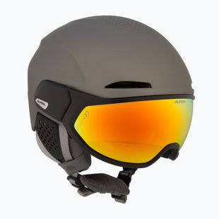 Kask narciarski Alpina Oro QV Mips gunmetal matt