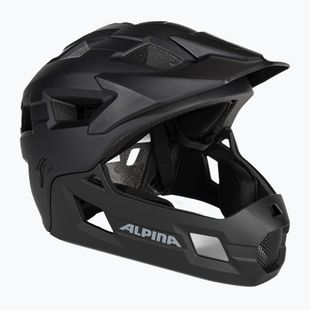 Kask rowerowy dziecięcy Alpina Rupi black matte