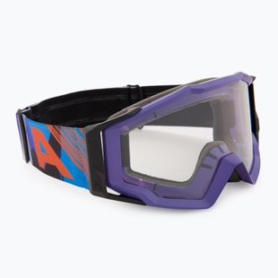 Gogle rowerowe Alpina Circus purple scratch/ purple matt/ clear