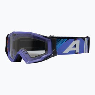 Gogle rowerowe Alpina Circus purple scratch/ purple matt/ clear