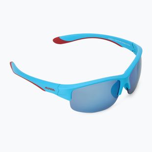 Okulary przeciwsłoneczne dziecięce Alpina Junior Flexxy Youth HR blue red matt/ blue mirror