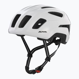 Kask rowerowy Alpina Paranus Urban white gloss