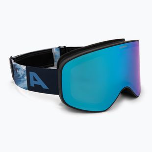 Gogle narciarskie Alpina Slope Q-Lite black/blue matt/blue