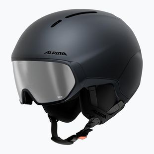 Kask narciarski Alpina Vizzard Q-Lite midnight grey matt