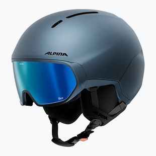 Kask narciarski Alpina Vizzard Q-Lite midnight blue matt