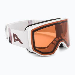 Gogle narciarskie Alpina Venet M white/rose matt