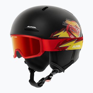 Kask narciarski dziecięcy Alpina Zupo 2 Disney Set Jr cars