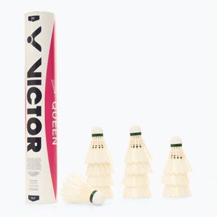 Lotki do badmintona VICTOR Queen 12 szt. white