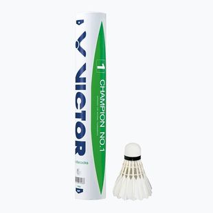 Lotki do badmintona VICTOR Champion No 1 12 szt. white