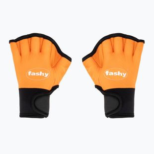 Rękawiczki do aquafitnessu Fashy 4462 neoprenowe orange/black