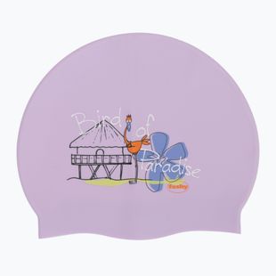 Czepek pływacki dziecięcy Fashy 30402 Printed fuchsia