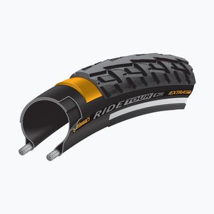 Opona rowerowa Continental Ride Tour wire 700x42C black/reflex