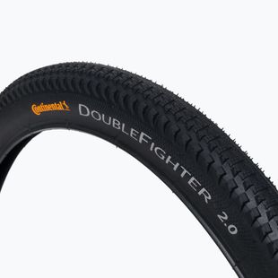Opona rowerowa Continental Double Fighter III wire 20 x 1.75 black