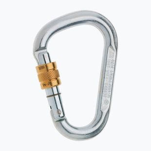 Karabinek EDELRID Steel HMS Screw silver
