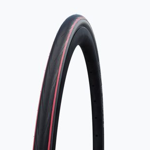 Opona rowerowa SCHWALBE Lugano II K-Guard Silica 700 x 25C red stripes