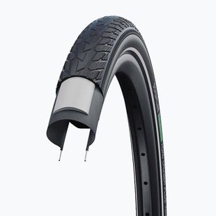 Opona rowerowa SCHWALBE Road Cruiser Plus Puncture Guard Green Compound 28 x 1.60 black reflex