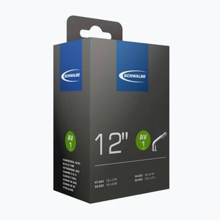 Dętka rowerowa SCHWALBE AV 1 12 x 1.75-2.10 / 40 mm black