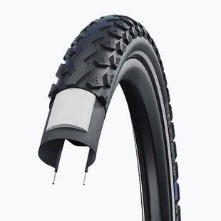 Opona rowerowa SCHWALBE Land Cruiser Plus Puncture Guard Green Compound 28 x 2.00 black reflex