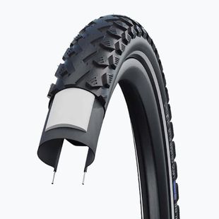 Opona rowerowa SCHWALBE Land Cruiser Plus Puncture Guard Green Compound 28 x 1.60 black reflex