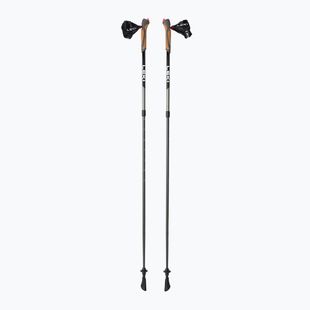 Kije nordic walking LEKI Spin czarno-srebrne 65326161
