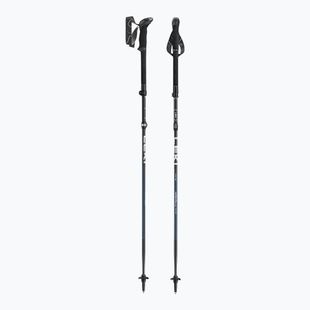 Kije trekkingowe LEKI Makalu FX TA black stone blue/dark white