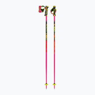Kije narciarskie dziecięce LEKI WCR Pro Lite SL TR neon pink/black/neon yellow