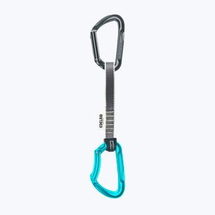 Ekspres wspinaczkowy EDELRID Pure Set II 18 cm slate-icemint