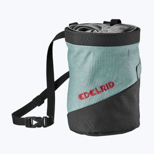 Woreczek na magnezję EDELRID Chalk Bag Splitter Twist ocean grey