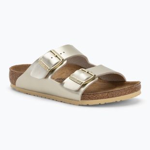 Klapki dziecięce BIRKENSTOCK Arizona BF Narrow electric metallic gold