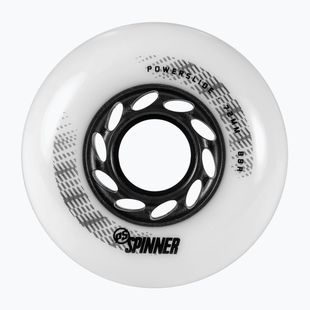 Kółka do rolek Powerslide Spinner 72 mm/88A 4 szt. white