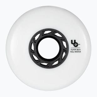 Kółka do rolek UNDERCOVER WHEELS Team 76 mm/86A 4 szt. white