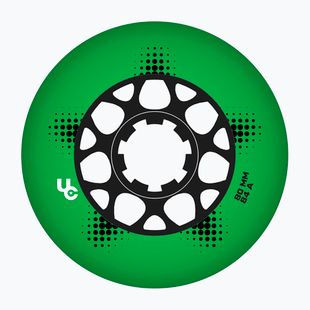 Kółka do rolek UNDERCOVER WHEELS Team Pro 80 mm/84A 4 szt. green