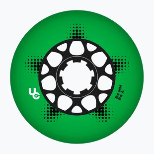 Kółka do rolek UNDERCOVER WHEELS Team Pro 84 mm/84A 4 szt. green