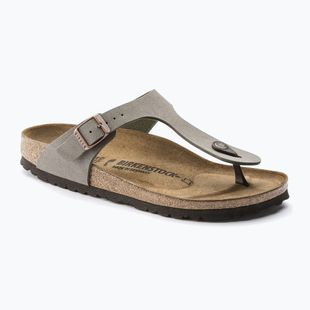 Klapki BIRKENSTOCK Gizeh Birkibuc Narrow stone