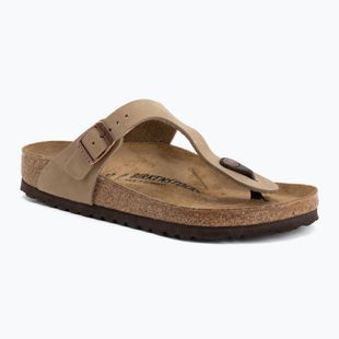 Klapki BIRKENSTOCK Gizeh Oiled Leather tabacco brown