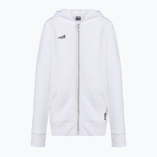 Bluza piłkarska dziecięca Capelli Basics Youth Zip Hoodie white