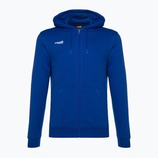Bluza piłkarska męska Capelli Basics Adult Zip Hoodie royal blue