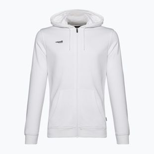 Bluza piłkarska męska Capelli Basics Adult Zip Hoodie white