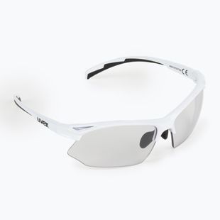 Okulary przeciwsłoneczne UVEX Sportstyle 802 V  white/variomatic smoke