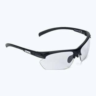 Okulary przeciwsłoneczne UVEX Sportstyle 802 Small V black matt/variomatic smoke