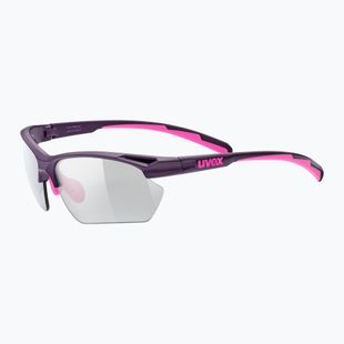 Okulary przeciwsłoneczne UVEX Sportstyle 802 Small V  purple pink matt/smoke