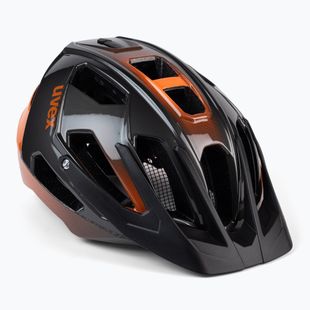 Kask rowerowy UVEX Quatro titan orange