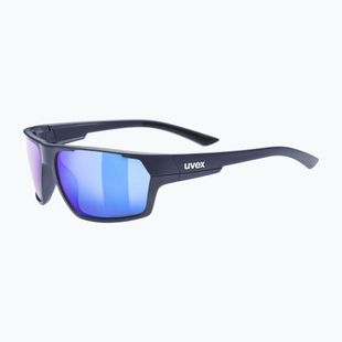 Okulary przeciwsłoneczne UVEX Sportstyle 233 P deep space matt/mirror blue