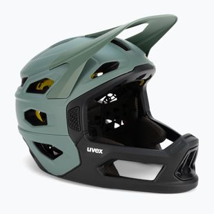Kask rowerowy UVEX Revolt MIPS moss green/black matt