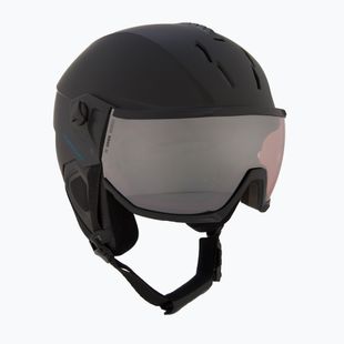 Kask narciarski UVEX Instinct Visor PRO V black matt/silver/silver