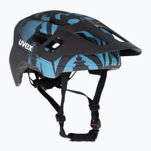 Kask rowerowy dziecięcy UVEX React MIPS Jr azure/deep space matt