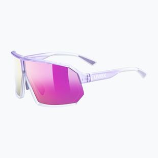 Okulary przeciwsłoneczne UVEX Sportstyle 237 purple fade/mirror purple