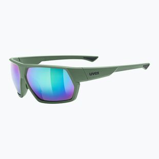 Okulary przeciwsłoneczne UVEX Sportstyle 238 moss matt/mirror green